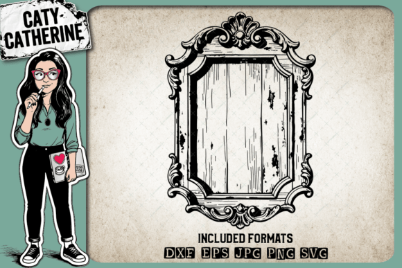 Download Rustic Wooden Ornate Frame – Home Decor - Premium Resources
